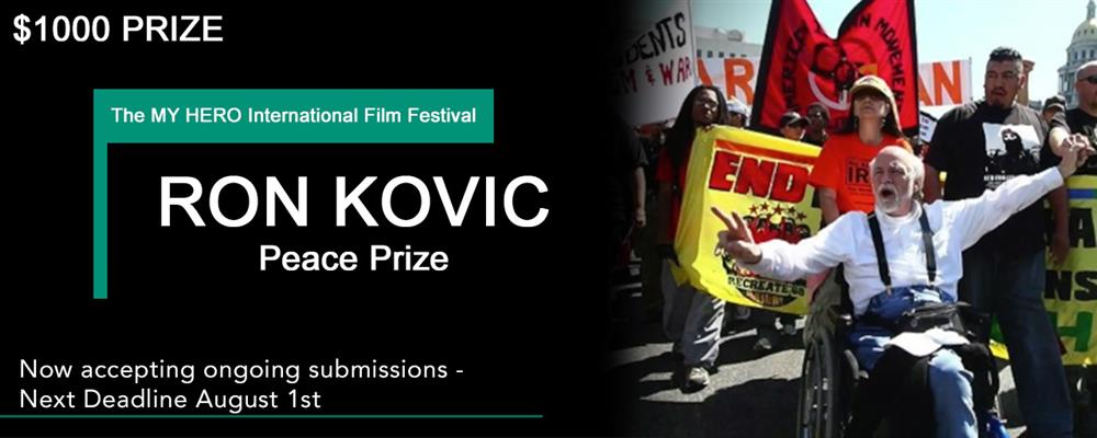 ron kovic peace prize